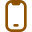 free icon font mobile notch brown