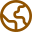 free icon font world brown